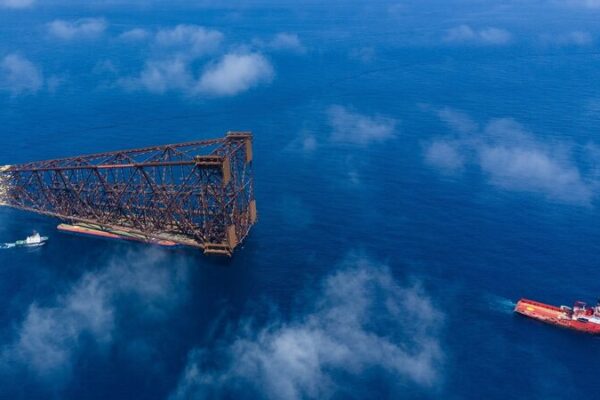 ๐ Asia’s First Deepwater Jacket Haiji-2 Installation Begins! __Asia_s_First_Deepwater_Jacket_Haiji_2_Installation_Begins_