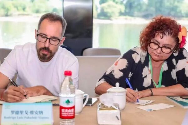 BRICS Poets Unite in East China for Collaborative River Poem 🌊✍️ BRICS_Poets_Unite_in_East_China_for_Collaborative_River_Poem____