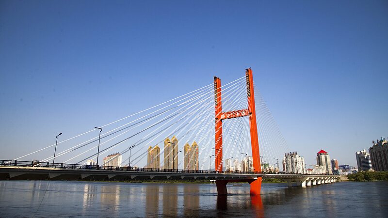 Bridging History and Modernity: The Stunning Linjiangmen Bridge in Jilin City 🌉✨ Bridging_History_and_Modernity__The_Stunning_Linjiangmen_Bridge_in_Jilin_City___ video poster