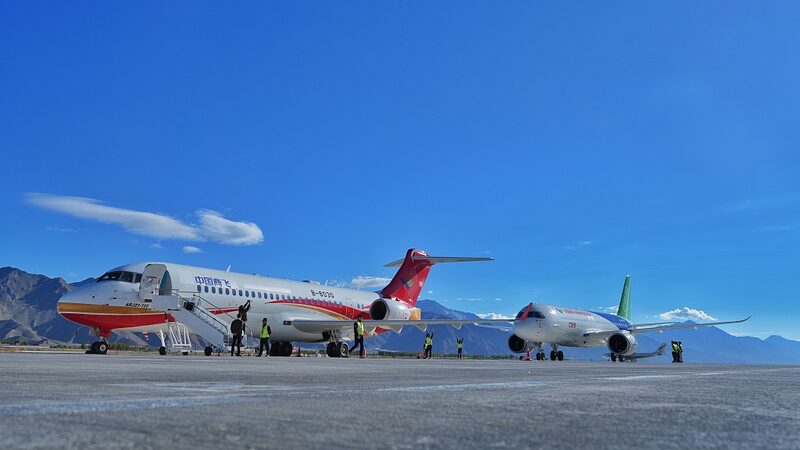 China_s_C919_Jet_Makes_History_with_First_Landing_in_High_Altitude_Lhasa____