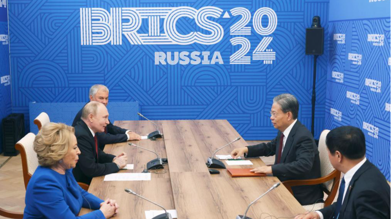 China_s_Top_Legislator_Zhao_Leji_Visits_Russia_to_Boost_Bilateral_Ties
