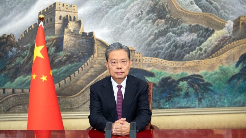 China_s_Zhao_Leji_Celebrates_Mexico_Senate_Milestone___
