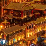 Chongqing_s_Hongya_Cave_Lights_Up_the_Night___