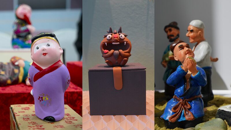 Clay_Sculpture_Art_Wows_Crowds_at_Xinjiang_Cultural_Expo___