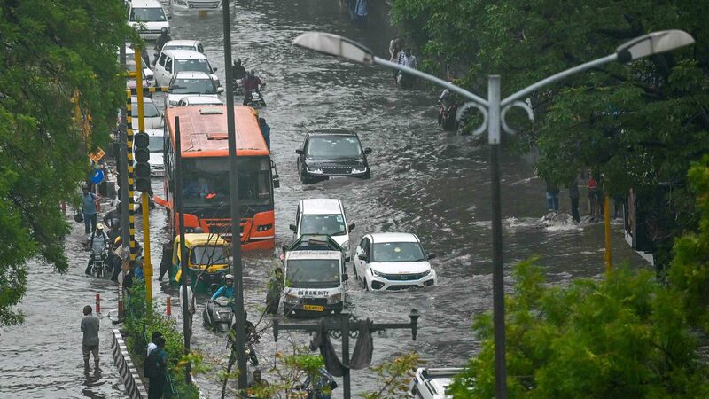 Delhi_Submerged__Heavy_Rains_Disrupt_Life__Expose_Drainage_Woes____