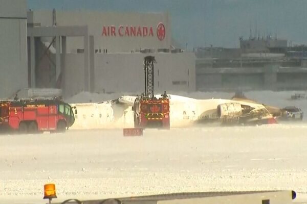 Delta Plane Flips at Toronto Airport; Child Among Injured 🚑✈️ Delta_Plane_Flips_at_Toronto_Airport__Child_Among_Injured____ video poster