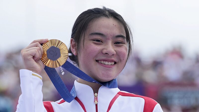 Deng_Yawen_Wins_China_s_First_BMX_Freestyle_Gold_in_Paris___ video poster