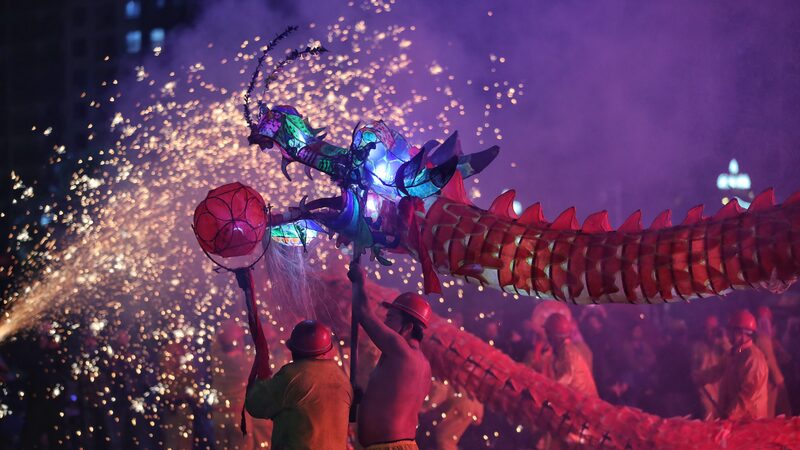 Dragons_Dance__Sparks_Fly__Miao_New_Year_Spectacle_ - 🌍NewspaperAmigo – Your Global News Buddy 🗞️ __Dragons_Dance__Sparks_Fly__Miao_New_Year_Spectacle_