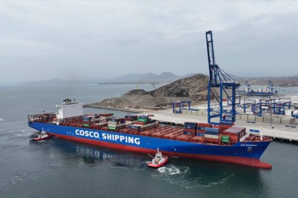 First Cargo Ship Departs Peruโs Chinese-Built Megaport Bound for China ๐ข๐ First_Cargo_Ship_Departs_Peru_s_Chinese_Built_Megaport_Bound_for_China___ video poster