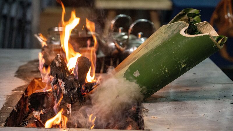 Flaming_Bamboo_Tube_Chicken_Rice__Yunnan_s_Fiery_Culinary_Tradition___
