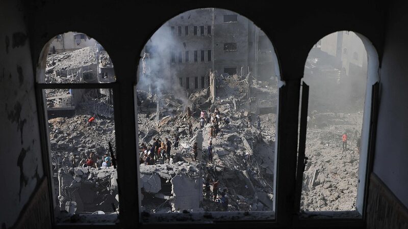 Gaza_Crisis_Deepens__Over_9_200_Dead_as_Conflict_Enters_Day_29____poster - 🌍NewspaperAmigo – Your Global News Buddy 🗞️ Gaza_Crisis_Deepens__Over_9_200_Dead_as_Conflict_Enters_Day_29___ video poster