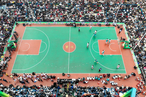 Grassroots Hoops Fever: China’s Village Basketball League Tips Off 2024 Season 🏀✨ Grassroots_Hoops_Fever__China_s_Village_Basketball_League_Tips_Off_2024_Season___