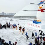 Harbin_Debuts_Giant__Truant_Penguin__Snow_Sculpture____