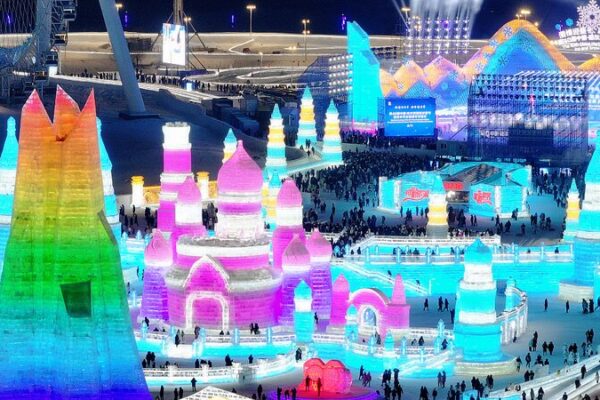 ❄️ Harbin Ice Festival Lights Up Winter with Stunning Frosty Magic! ___Harbin_Ice_Festival_Lights_Up_Winter_with_Stunning_Frosty_Magic_ video poster