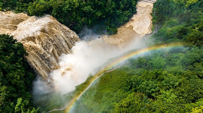 Huangguoshu_Waterfall_Hits_Record_Flow_in_2024___ - 🌍NewspaperAmigo – Your Global News Buddy 🗞️ Huangguoshu_Waterfall_Hits_Record_Flow_in_2024___