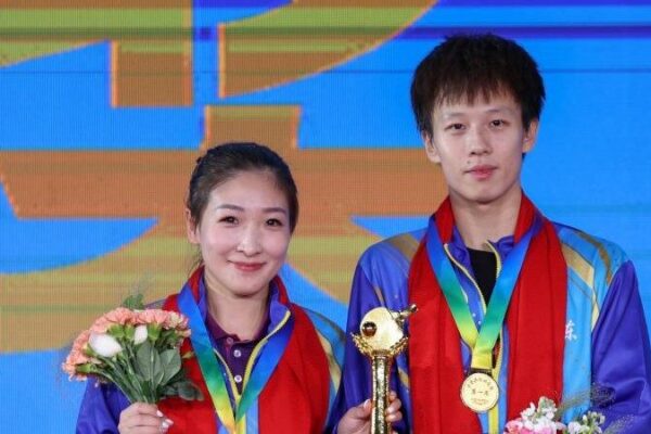 Liu & Lin Dominate Mixed Doubles at China’s Table Tennis Championships 🏓 Liu___Lin_Dominate_Mixed_Doubles_at_China_s_Table_Tennis_Championships__ video poster