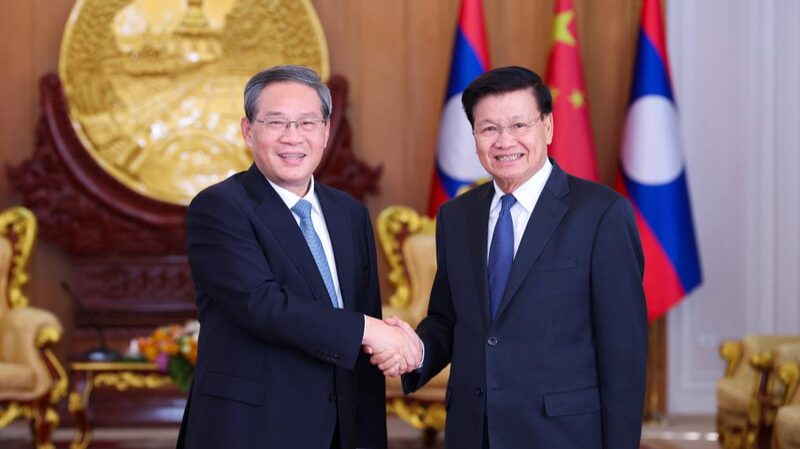 Premier_Li_Qiang_and_Lao_Leader_Strengthen_China_Laos_Partnership - 🌍NewspaperAmigo – Your Global News Buddy 🗞️ Premier_Li_Qiang_and_Lao_Leader_Strengthen_China_Laos_Partnership