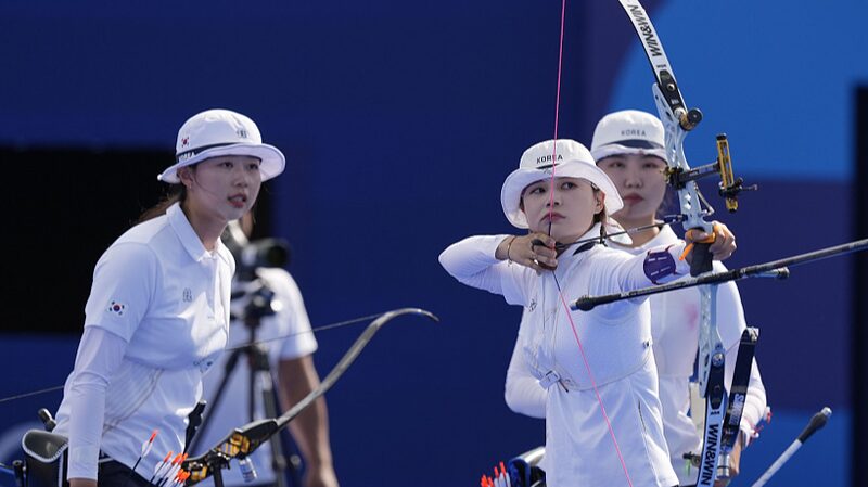 South Korea Shines with Gold in Women’s Team Archery at Paris Olympics ๐ฅ๐น South_Korea_Shines_with_Gold_in_Women_s_Team_Archery_at_Paris_Olympics___