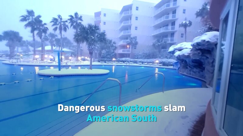 Southern_U_S__Shivers_as_Rare_Snowstorm_Blankets_Florida_____ video poster