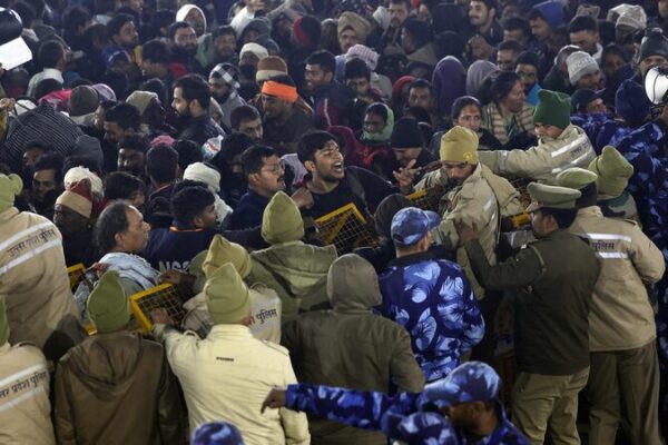 Stampede Tragedy at India’s Kumbh Mela Leaves 15 Dead 🕊️ Stampede_Tragedy_at_India_s_Kumbh_Mela_Leaves_15_Dead___