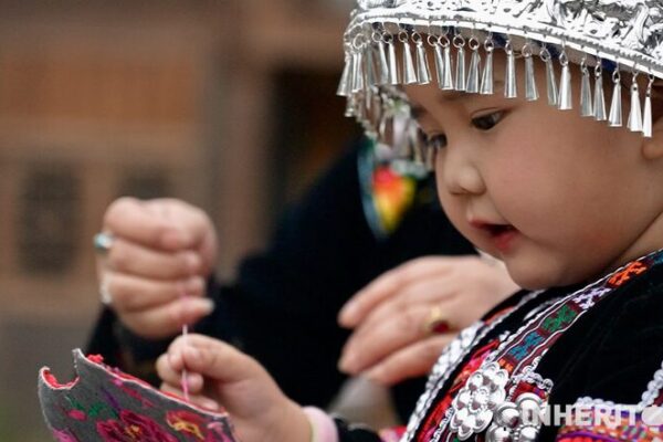 Stitching History: Miao Embroidery Keeps Culture Alive 🌸🧵 Stitching_History__Miao_Embroidery_Keeps_Culture_Alive___
