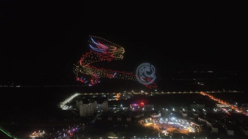 Thousands of Drones Illuminate Xinjiang for Spectacular Spring Festival Display ✨🚁 Thousands_of_Drones_Illuminate_Xinjiang_for_Spectacular_Spring_Festival_Display___ video poster