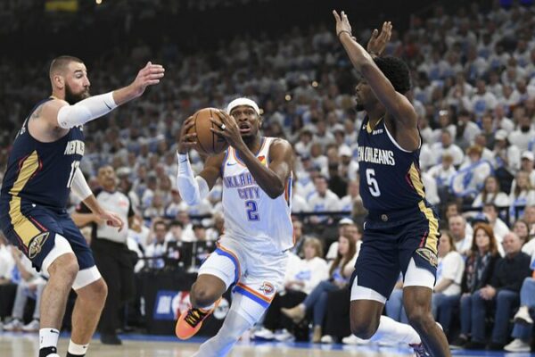 Thunder Edge Pelicans in Nail-Biting Playoff Opener 🏀⚡ Thunder_Edge_Pelicans_in_Nail_Biting_Playoff_Opener___
