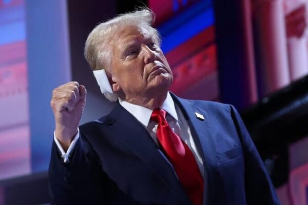 Trump Recounts ‘Miracle’ Escape in Fiery RNC Speech 🎤💥 Trump_Recounts__Miracle__Escape_in_Fiery_RNC_Speech___