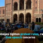 U_S__Colleges_Crack_Down_on_Protests__Free_Speech_Under_Fire_ video poster