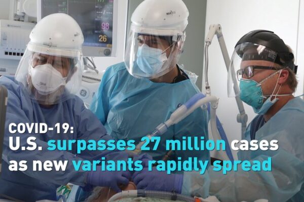 U.S. Surpasses 27 Million COVID-19 Cases Amid New Variant Surge 🦠🇺🇸 U_S__Surpasses_27_Million_COVID_19_Cases_Amid_New_Variant_Surge____
