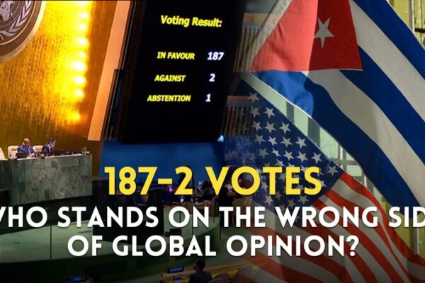 🌍 U.S. & Israel Stand Alone as UN Votes to Condemn Cuba Embargo: 187-2 __U_S____Israel_Stand_Alone_as_UN_Votes_to_Condemn_Cuba_Embargo__187_2 video poster