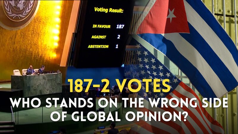 __U_S____Israel_Stand_Alone_as_UN_Votes_to_Condemn_Cuba_Embargo__187_2 video poster