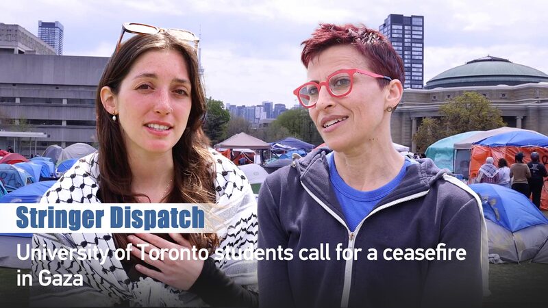 U of T Students Rally for Gaza Ceasefire 🕊️ U_of_T_Students_Rally_for_Gaza_Ceasefire___