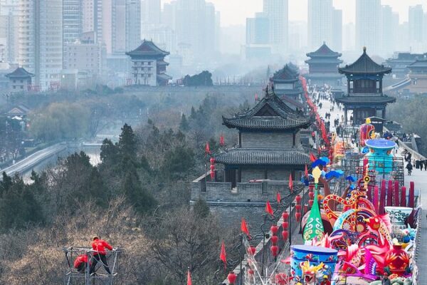 Walk Through History: Xi’an’s Ancient City Wall Beckons 🌏✨ Walk_Through_History__Xi_an_s_Ancient_City_Wall_Beckons___ video poster