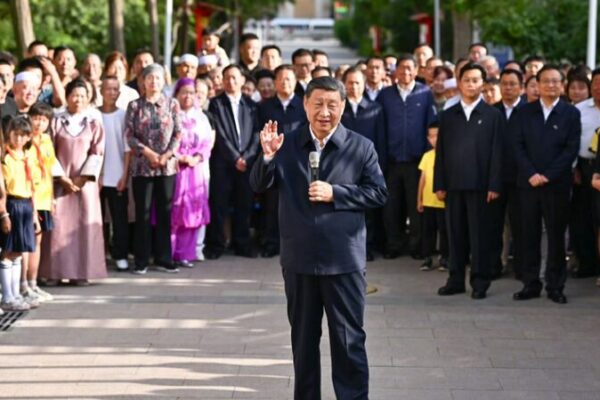 Xi Champions Ethnic Unity in Ningxia Inspection 🌟🏡 Xi_Champions_Ethnic_Unity_in_Ningxia_Inspection___