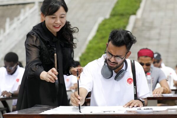 Xi Champions Global Chinese Language Learning at Beijing Conference ππ Xi_Champions_Global_Chinese_Language_Learning_at_Beijing_Conference___