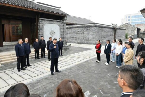Xi Jinping Tours Anhui: Tech Innovation & Cultural Heritage Take Center Stage 🌏🔬 Xi_Jinping_Tours_Anhui__Tech_Innovation___Cultural_Heritage_Take_Center_Stage___