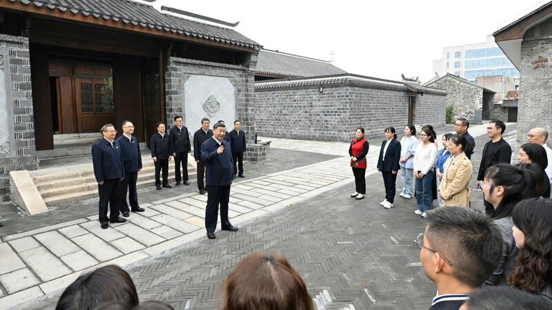 Xi_Jinping_Tours_Anhui__Tech_Innovation___Cultural_Heritage_Take_Center_Stage___ - 🌍NewspaperAmigo – Your Global News Buddy 🗞️ Xi_Jinping_Tours_Anhui__Tech_Innovation___Cultural_Heritage_Take_Center_Stage___