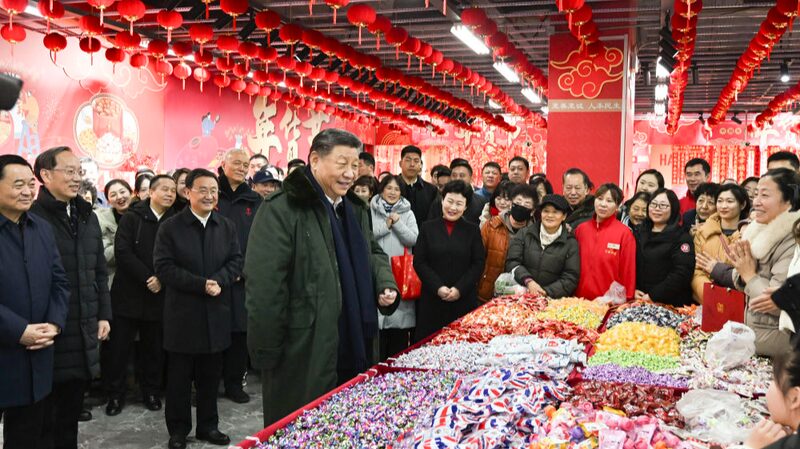 Xi_Jinping_Tours_Shenyang_Ahead_of_Spring_Festival__