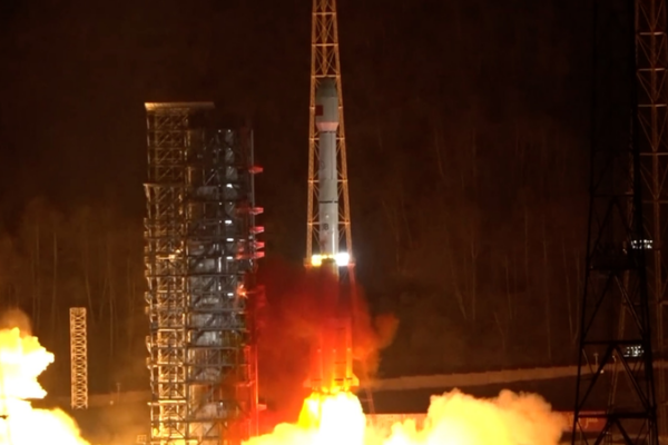 China's New Satellite Tianlian II-04 Launches Into Orbit 🛰️🌍 video poster