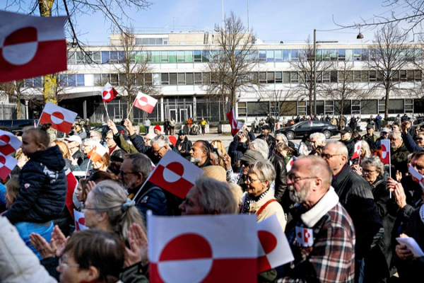 🇩🇰✊ Denmark Protests Erupt Over US VP’s Greenland Visit 🇩🇰✊ Denmark Protests Erupt Over US VP’s Greenland Visit