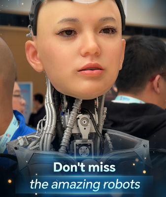 🤖 Futuristic Robots Steal Spotlight at 2025 Zhongguancun Forum video poster