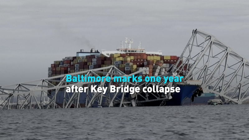 Baltimore Remembers Key Bridge Collapse: 1 Year Later 🌉💔 video poster