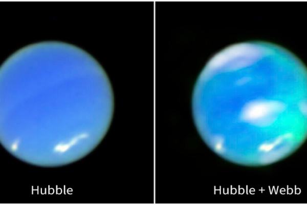 Webb Telescope Reveals Neptune’s Dazzling Auroras in Stunning Detail 🌌✨ Webb Telescope Reveals Neptune’s Dazzling Auroras in Stunning Detail 🌌✨