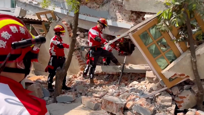 Chinese Red Cross Deploys to Quake-Hit Myanmar 🚑🌍 Chinese Red Cross Deploys to Quake-Hit Myanmar 🚑🌍 video poster