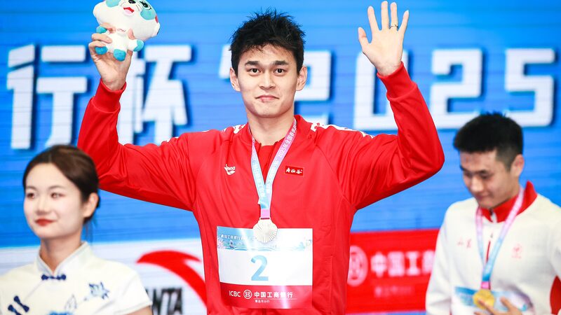 P8M0R7WM0S2QAP13IYCL - 🌍NewspaperAmigo – Your Global News Buddy 🗞️ Sun Yang Defies Age with Silver Medal Win 🏊♂️✨
