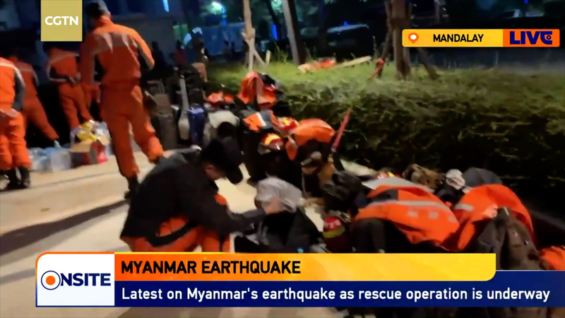 π¨π³π China’s Rescue Team Reaches Myanmar Earthquake Epicenter After Grueling 20-Hour Mission π π¨π³π China's Rescue Team Reaches Myanmar Earthquake Epicenter After Grueling 20-Hour Mission π video poster