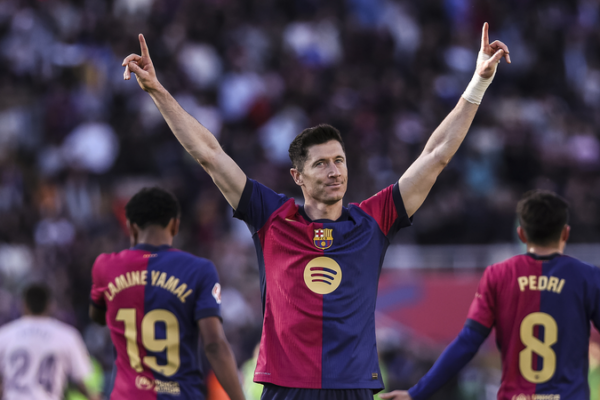 🔥 Lewandowski Shines as Barca Dominates Girona to Claim La Liga Lead! ⚽️