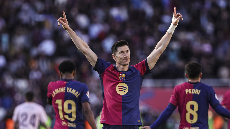 🔥 Lewandowski Shines as Barca Dominates Girona to Claim La Liga Lead! ⚽️