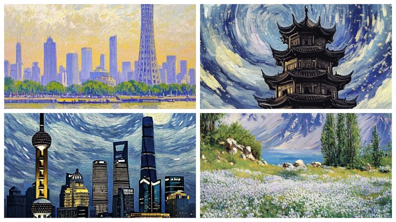 __Van_Gogh_in_Shanghai__AI_Reimagines_China_s_Wonders_with_Master_Artists__